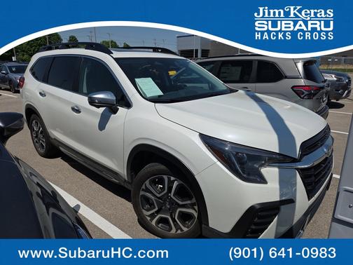 Crystal White Pearl 2023 Subaru Ascent Touring