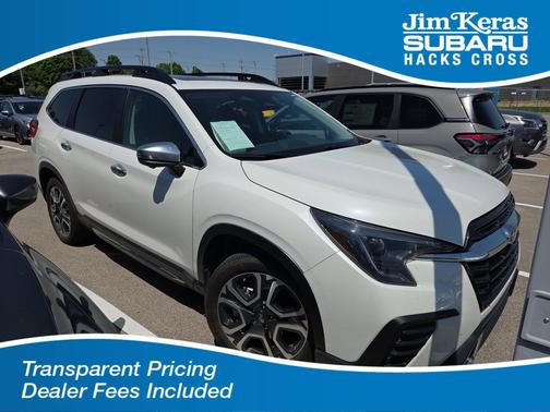 Crystal White Pearl 2023 Subaru Ascent Touring