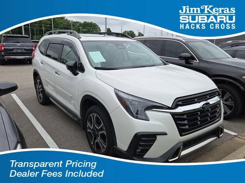Crystal White Pearl 2024 Subaru Ascent Touring
