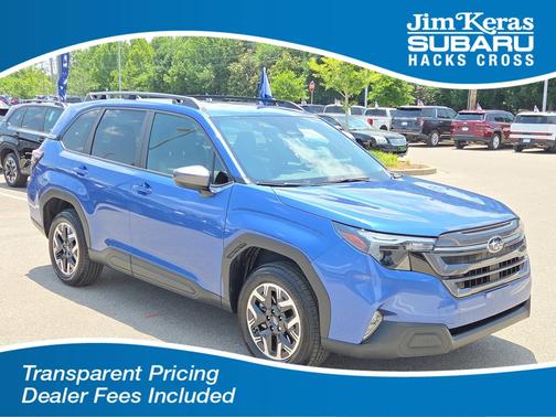 Daybreak Blue Pearl 2026 Subaru Forester Premium