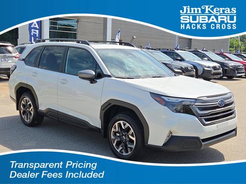 Crystal White Pearl 2026 Subaru Forester Premium
