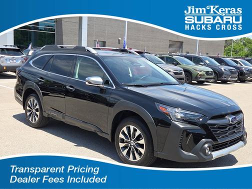 Crystal Black Silica 2025 Subaru Outback Touring XT