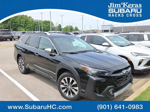 Crystal Black Silica 2025 Subaru Outback Touring XT