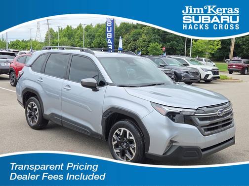 Ice Silver Metallic 2025 Subaru Forester Premium