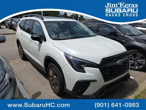 Crystal White Pearl 2025 Subaru Ascent Limited Bronze Edition