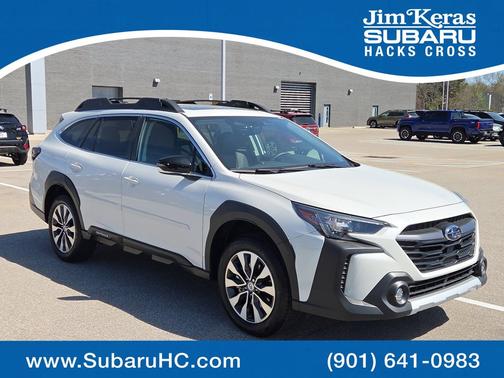 Crystal White Pearl 2025 Subaru Outback Limited