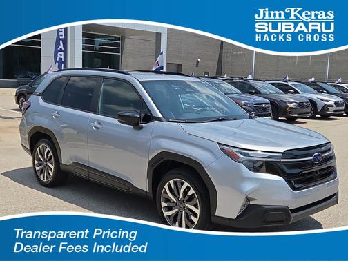 Ice Silver Metallic 2025 Subaru Forester Touring