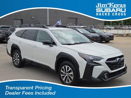 Crystal White Pearl 2025 Subaru Outback Premium