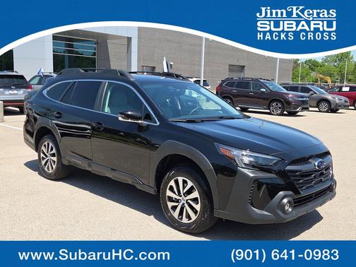 Crystal Black Silica 2025 Subaru Outback Premium