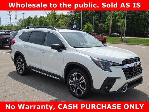 Crystal White Pearl 2025 Subaru Ascent Touring