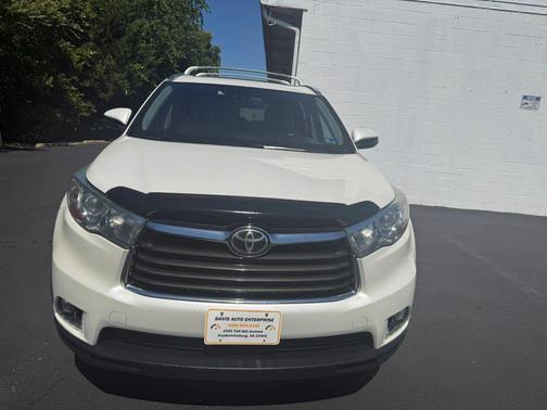 Blizzard Pearl 2015 Toyota Highlander Limited Platinum