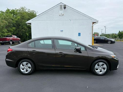 Brown 2014 Honda Civic LX