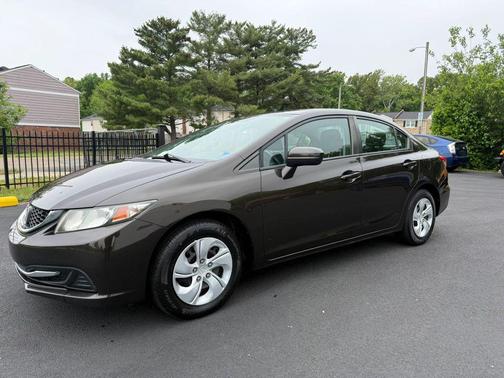 Brown 2014 Honda Civic LX