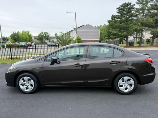 Brown 2014 Honda Civic LX