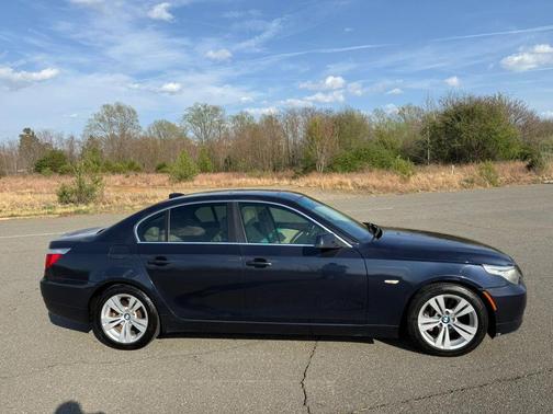 Blue 2010 BMW 528 528i Sedan 4D
