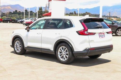 Platinum White Pearl 2025 Honda CR-V EX