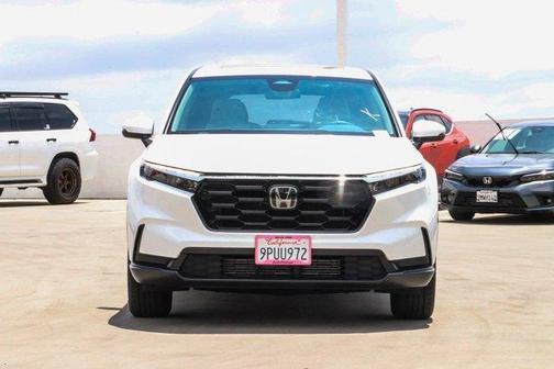 Platinum White Pearl 2025 Honda CR-V EX