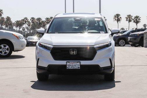Platinum White Pearl 2025 Honda CR-V EX