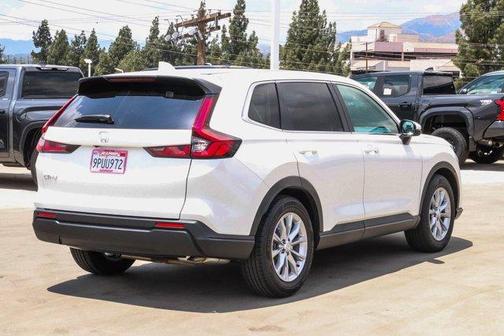 Platinum White Pearl 2025 Honda CR-V EX