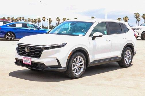 Platinum White Pearl 2025 Honda CR-V EX