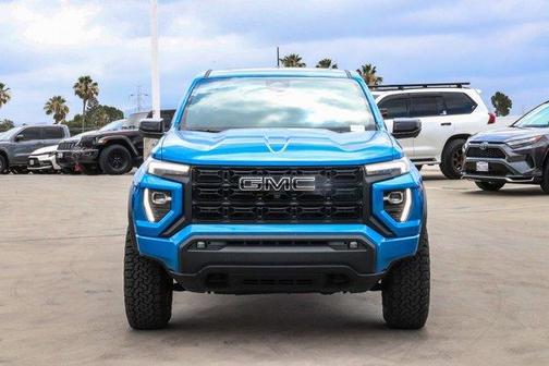 Dynamic Blue Metallic 2023 GMC Canyon Elevation