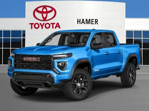 Dynamic Blue Metallic 2023 GMC Canyon Elevation