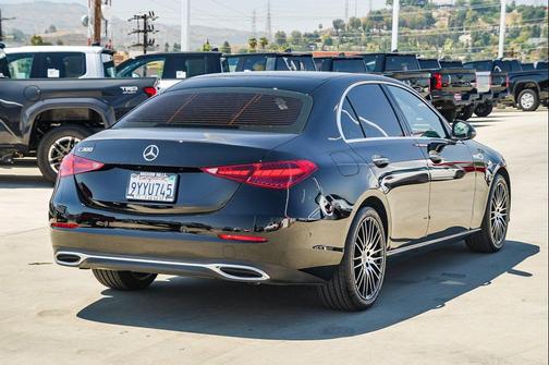 Black 2026 Mercedes-Benz C-Class C 300