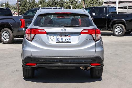 Lunar Silver Metallic 2019 Honda HR-V Sport