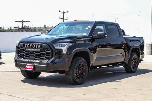 Midnight Black Metallic 2025 Toyota Tundra Hybrid TRD Pro