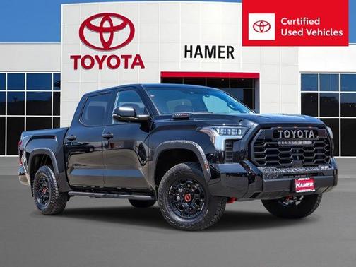 Midnight Black Metallic 2025 Toyota Tundra Hybrid TRD Pro