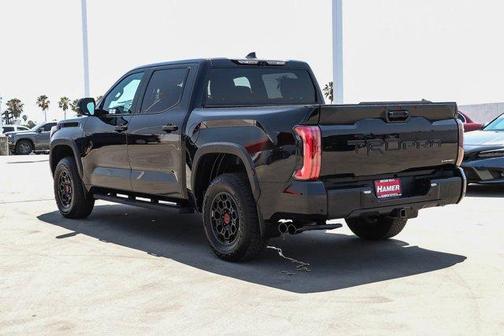 Midnight Black Metallic 2025 Toyota Tundra Hybrid TRD Pro