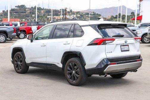 Pearl 2024 Toyota RAV4 Hybrid SE