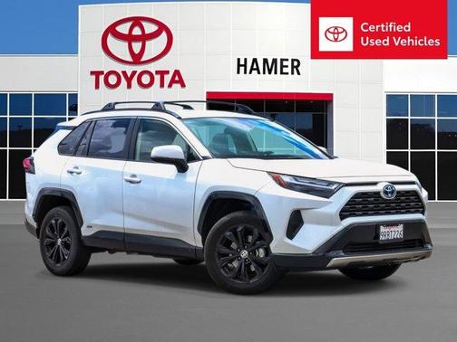 Wind Chill Pearl 2024 Toyota RAV4 Hybrid SE