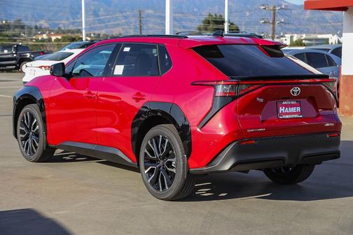 Red 2026 Toyota bZ LIMITED