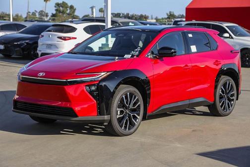 Red 2026 Toyota bZ LIMITED