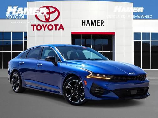 Sapphire Blue 2023 Kia K5 GT-Line