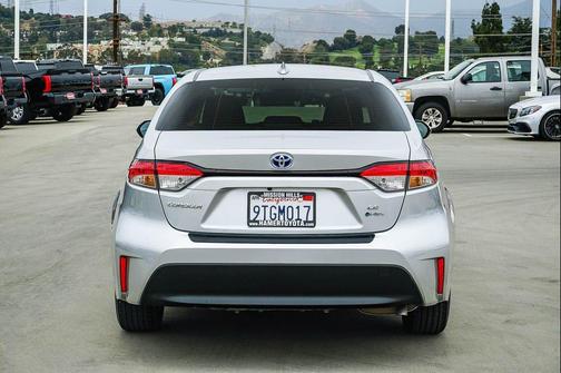 Classic Silver Metallic 2025 Toyota Corolla Hybrid LE