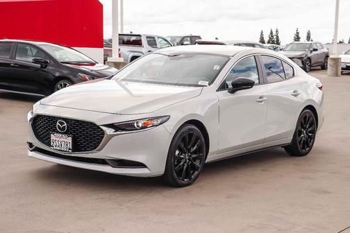 Ceramic Metallic 2025 Mazda Mazda3 FWD w/Select Package