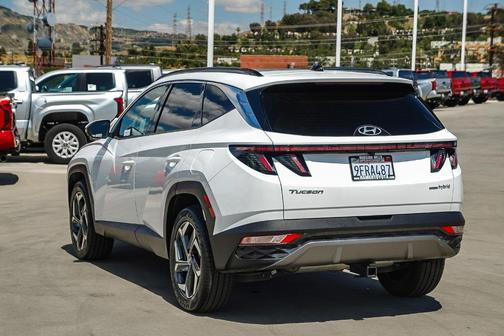 Quartz White 2022 Hyundai TUCSON Hybrid Limited