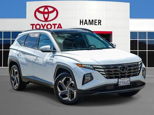 Quartz White 2022 Hyundai TUCSON Hybrid Limited
