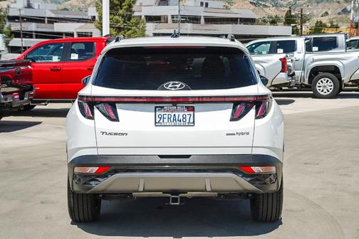 Quartz White 2022 Hyundai TUCSON Hybrid Limited