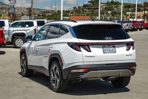 Quartz White 2022 Hyundai TUCSON Hybrid Limited