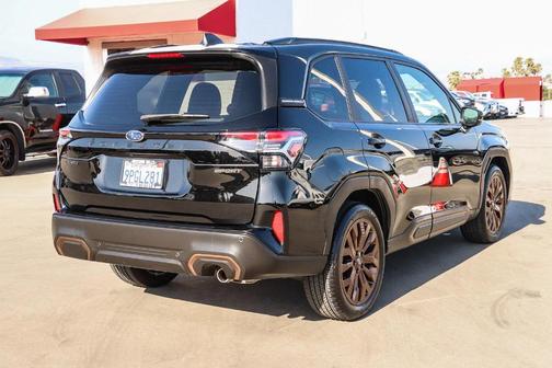 Crystal Black Silica 2025 Subaru Forester Sport