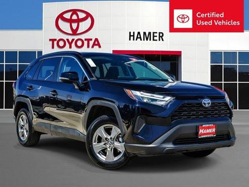 Midnight Black Metallic 2024 Toyota RAV4 Hybrid LE