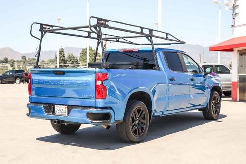 Glacier Blue Metallic 2023 Chevrolet Silverado 1500 Custom