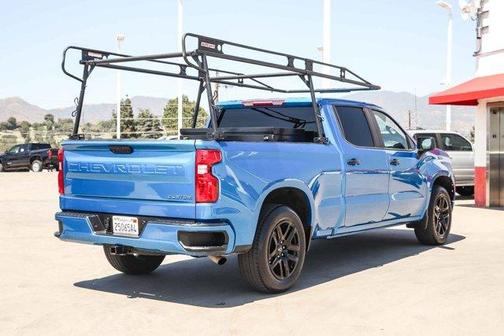 Glacier Blue Metallic 2023 Chevrolet Silverado 1500 Custom