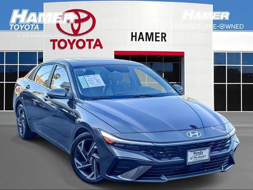 Amazon Gray 2024 Hyundai ELANTRA Limited