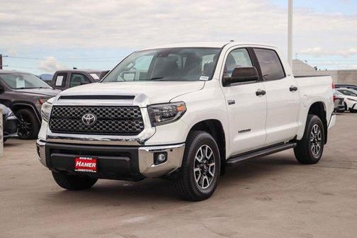 Super White 2020 Toyota Tundra SR5