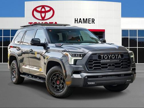Magnetic Gray Metallic 2026 Toyota Sequoia TRD Pro