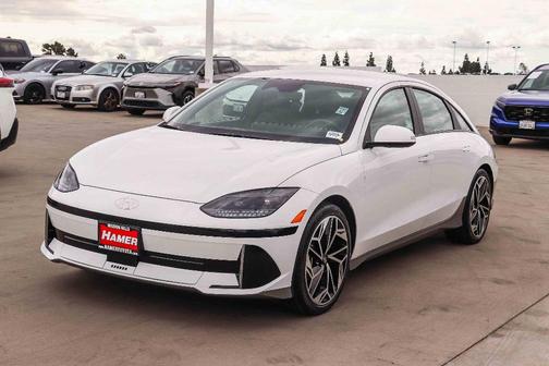 White 2024 Hyundai IONIQ 6 SEL